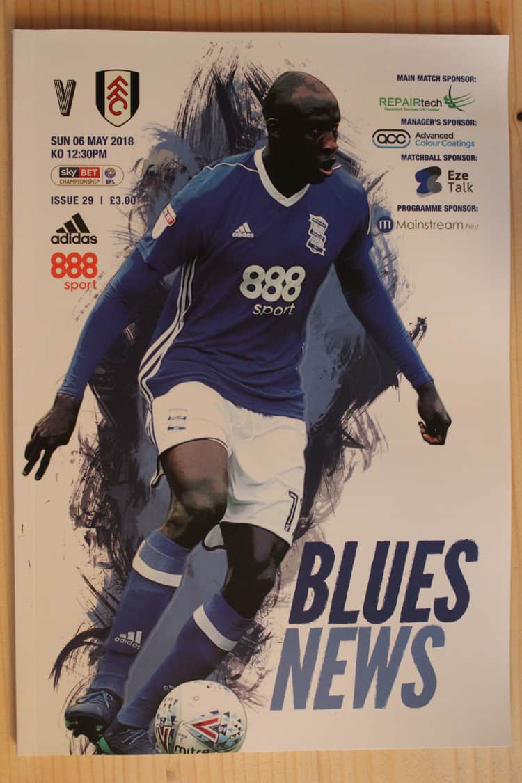 Birmingham City FC v Fulham FC